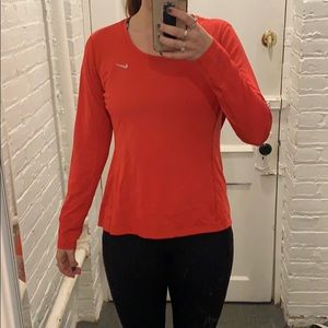 Nike long sleeve dry fit top